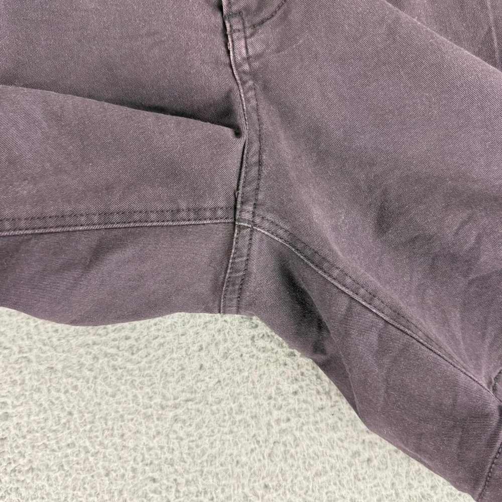 Madewell Chino Shorts Mens 33 Gray Coolmax Stretch Flat Front Casual 7 Inch